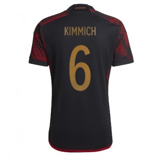 Herren Fußballbekleidung Deutschland Joshua Kimmich #6 Auswärtstrikot WM 2022 Kurzarm